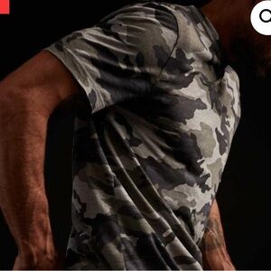 James Perse Clear Jersey New Camo Crew Rain Camo
